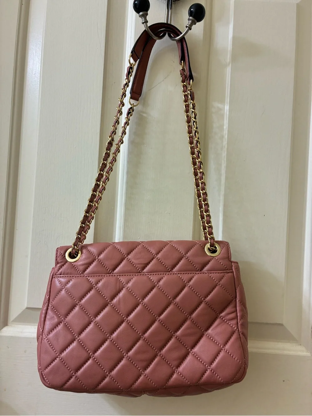 Michael Kors Sloan Large Quilted-Leather Shoulder Bag beautiful